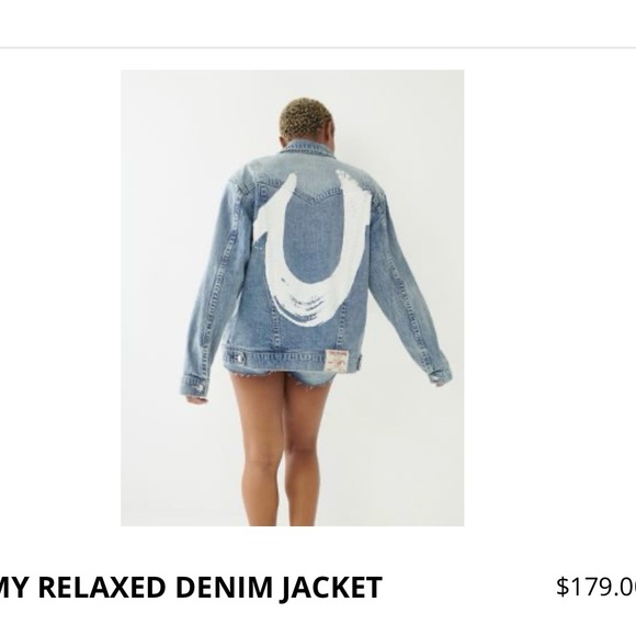 True Religion Jean jacket - Picture 1 of 7